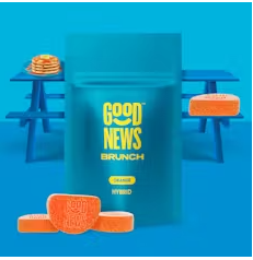 GOOD NEWS BRUNCH ORANGE 10PK GUMMIES 100MG