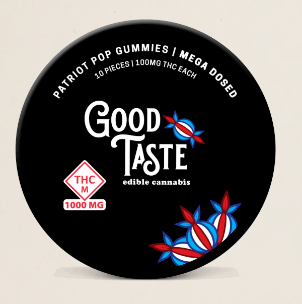 Gummies (Patriot Pop) 10pc x 100mg