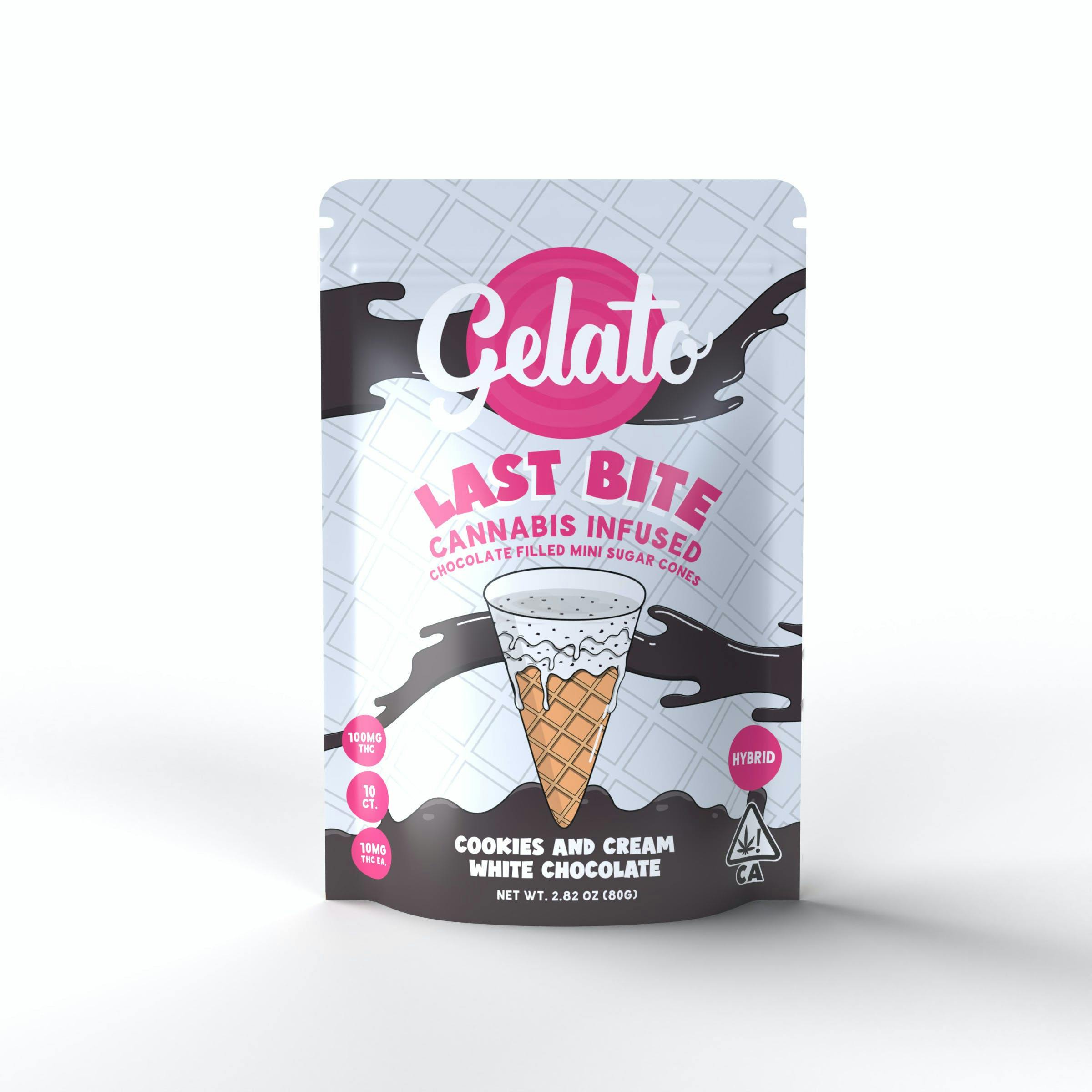 Gelato Last Bite - Cookies and Cream - 200mg