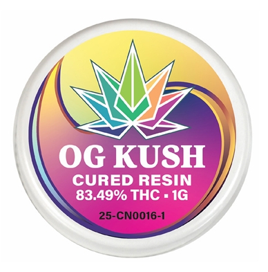 High Falls Canna | Cured Resin | OG Kush | 1g