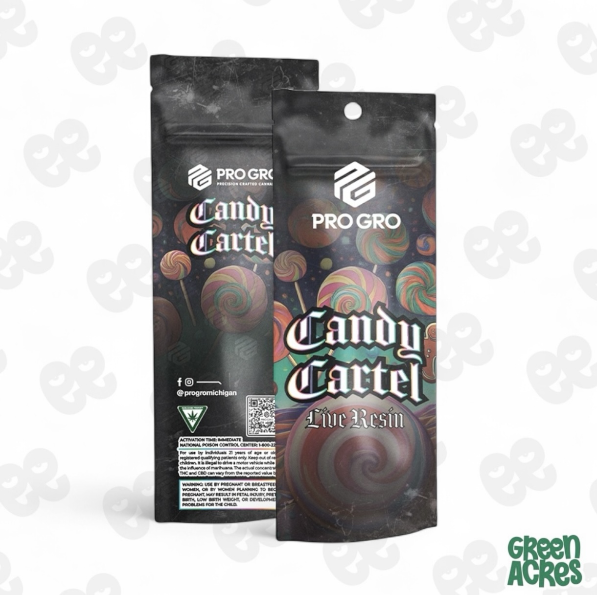 ProGro: Candy Cartel 1G Live Resin Vape Disposable