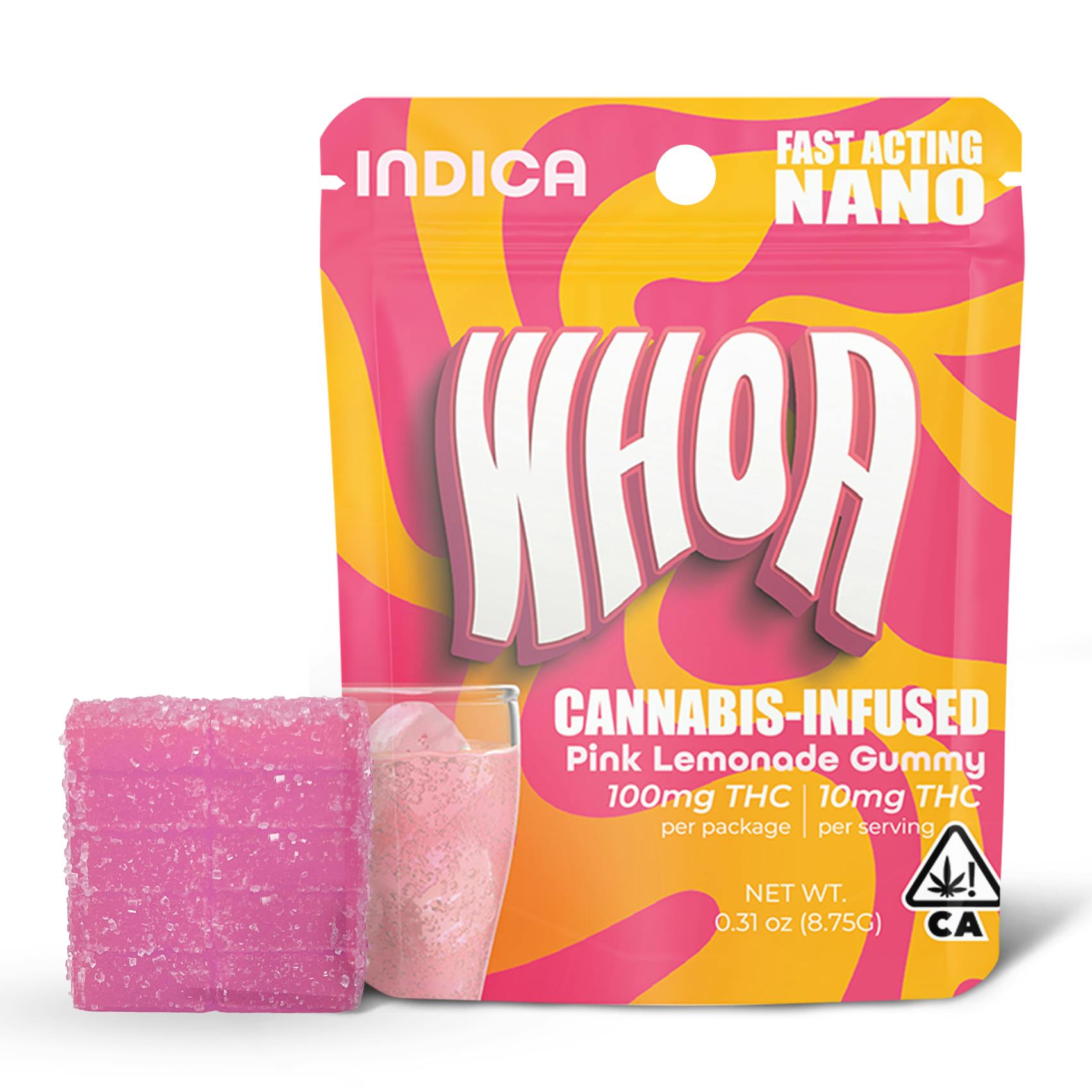 Pink Lemonade 100mg Gummy Single