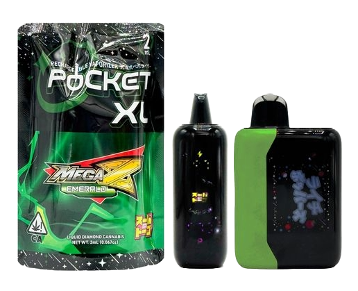 Super Dope 2g Liquid Diamond Disposable - Mega Z Emerald