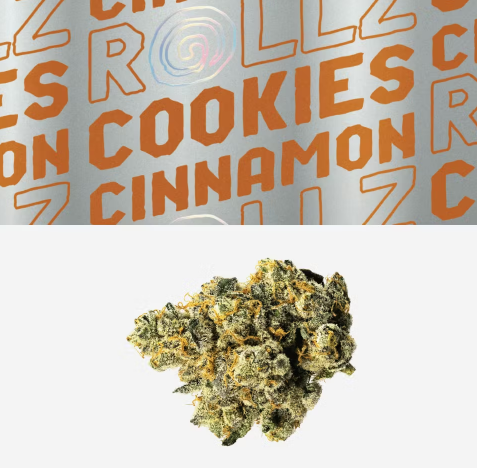 Flower | Cookies | Cinnamon Rollz | 3.5g Whole Bud
