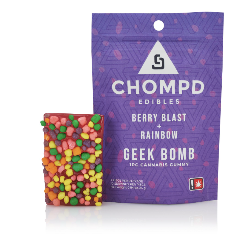 CHOMP'D: Berry Blast Rainbow Geek Bomb