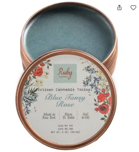Blue Tansy Rose