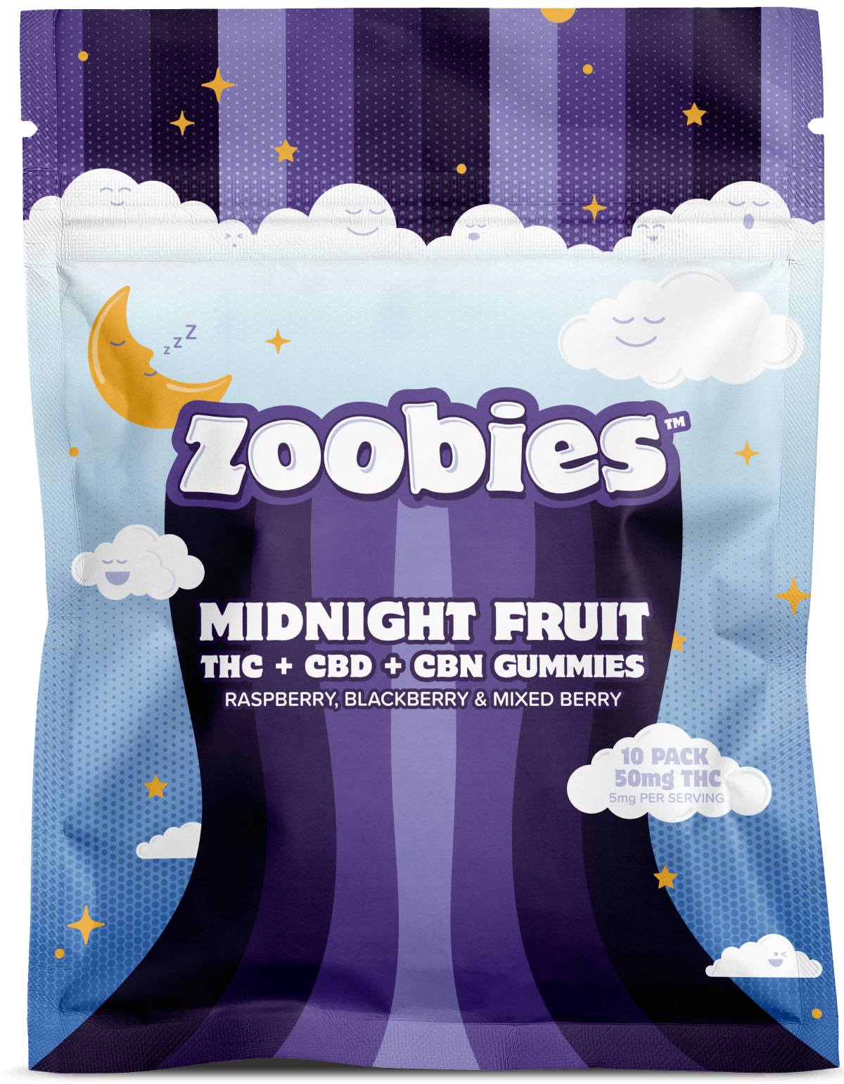 Zoobies - Midnight Fruit - 10pk - Gummies