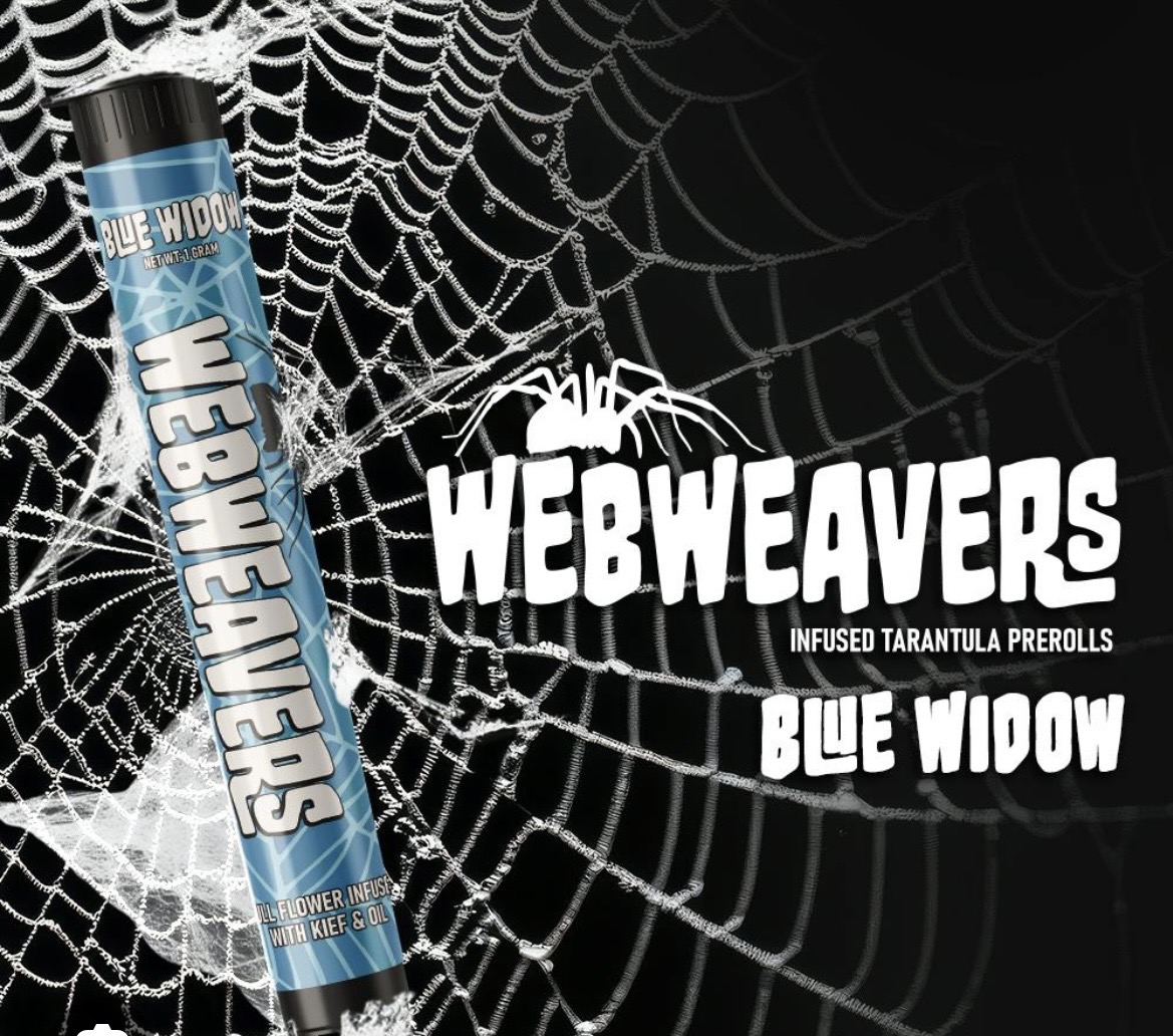 WebWeavers Infused Tarantula Pre-Roll Blue Widow
