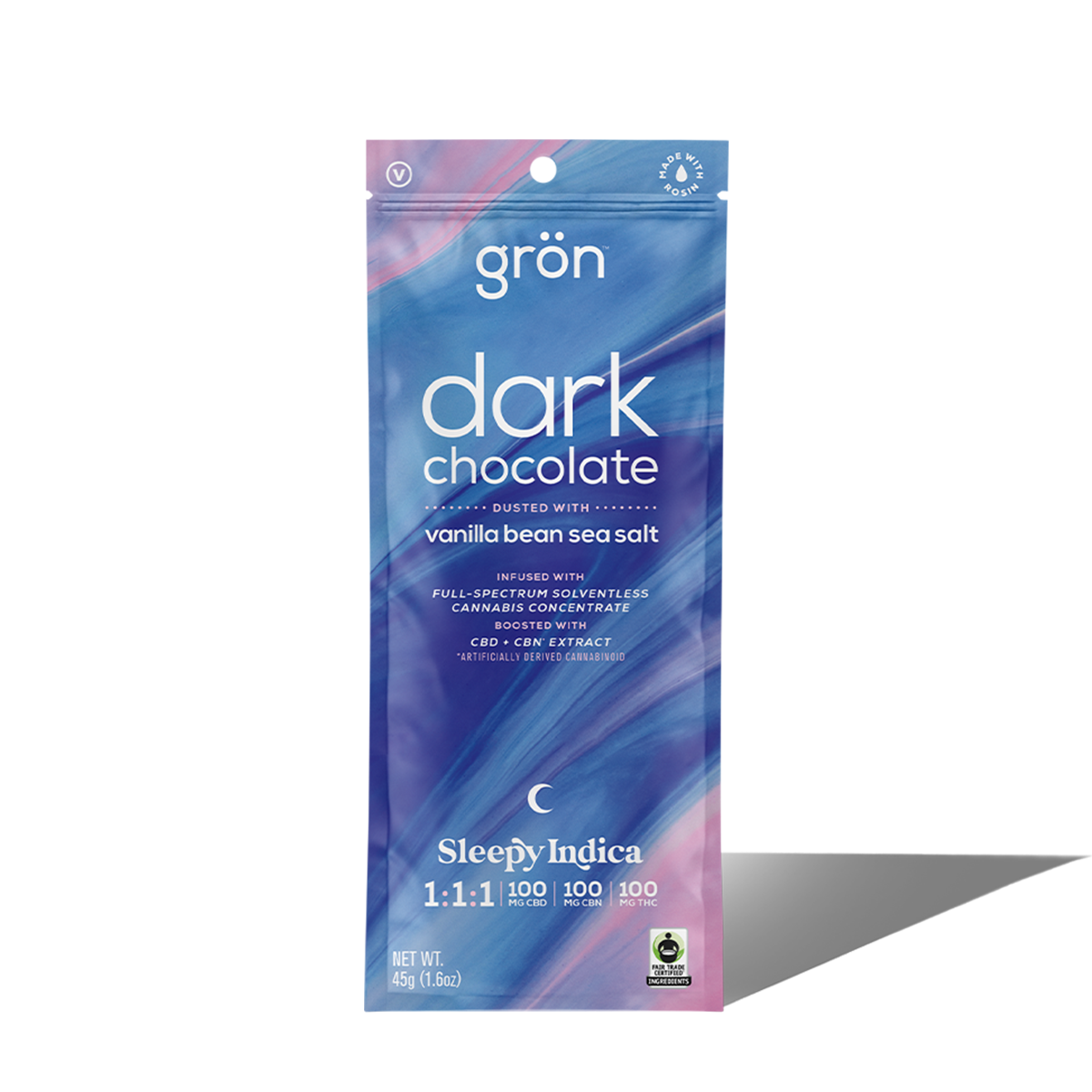 Grön: Dark W/ Vanilla Bean Sea Salt – / /