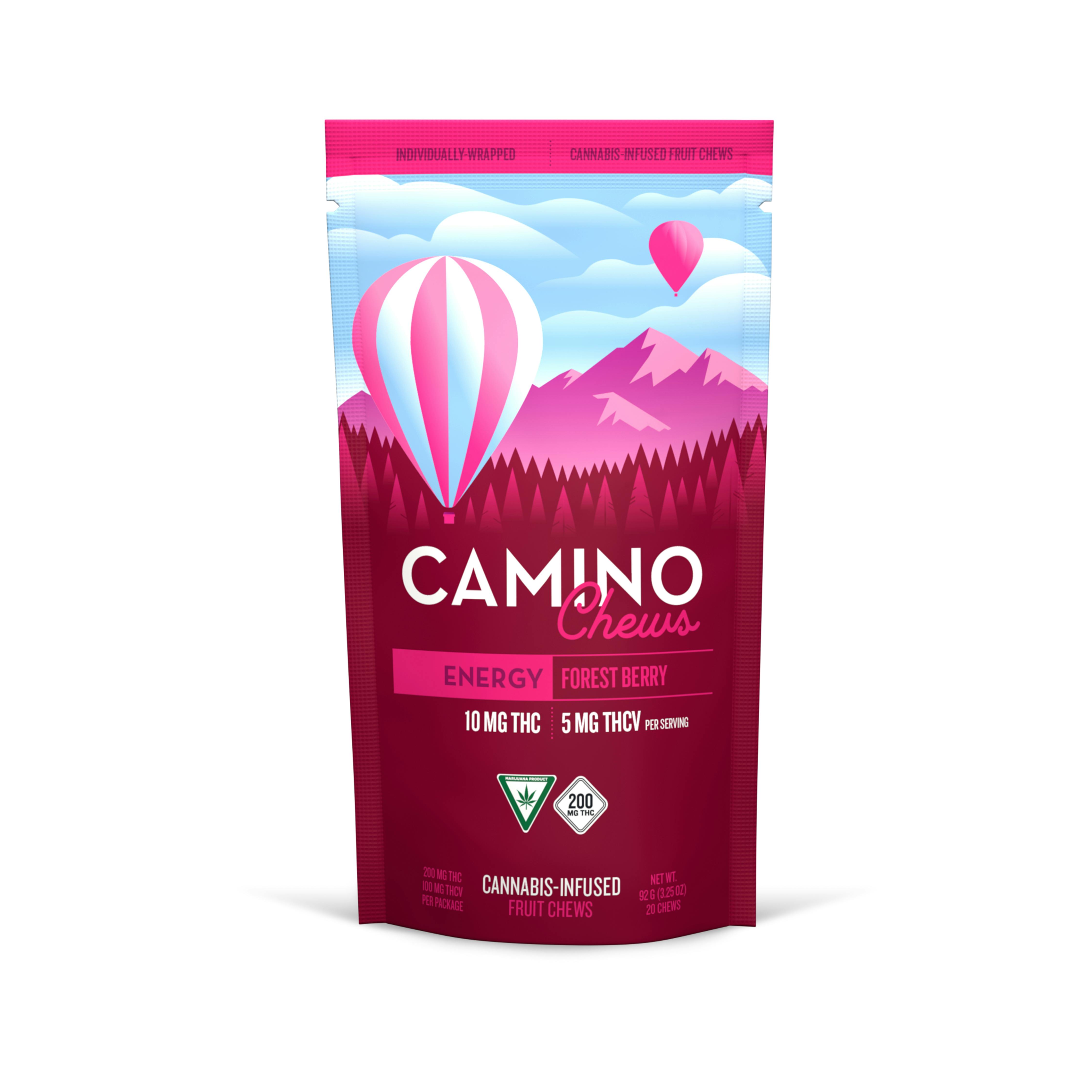 Camino Chews Forest Berry (20 x 10mg:5mg) 200mg