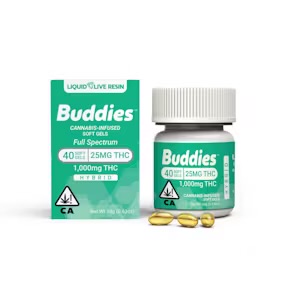 LLR CAPSULES - 25MG - 40CT - HYBRID