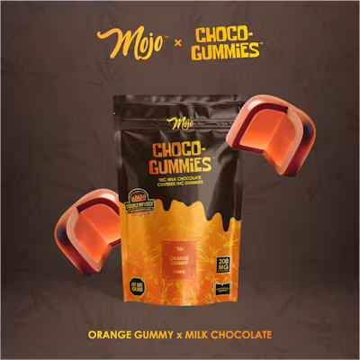 Edible  |  Milk Chocolate Orange Gummies | 200mg