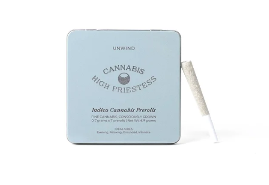 Indica | Unwind Pre-Rolls | 7pk | 4.9g