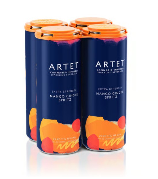 Sparkling Beverage | Artet | Mango Ginger Spritz [4pk]