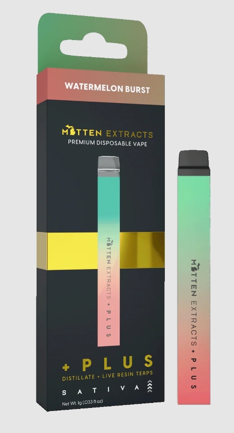 MITTEN ETXRACTS - PLUS DISPOSABLE - WATERMELON BURST