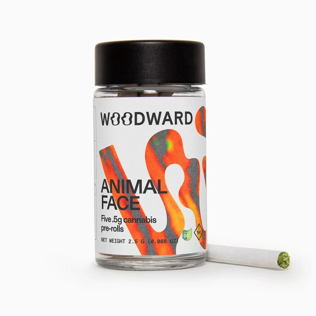 Animal Face Raw Pre Roll (0.5g/5Pk)