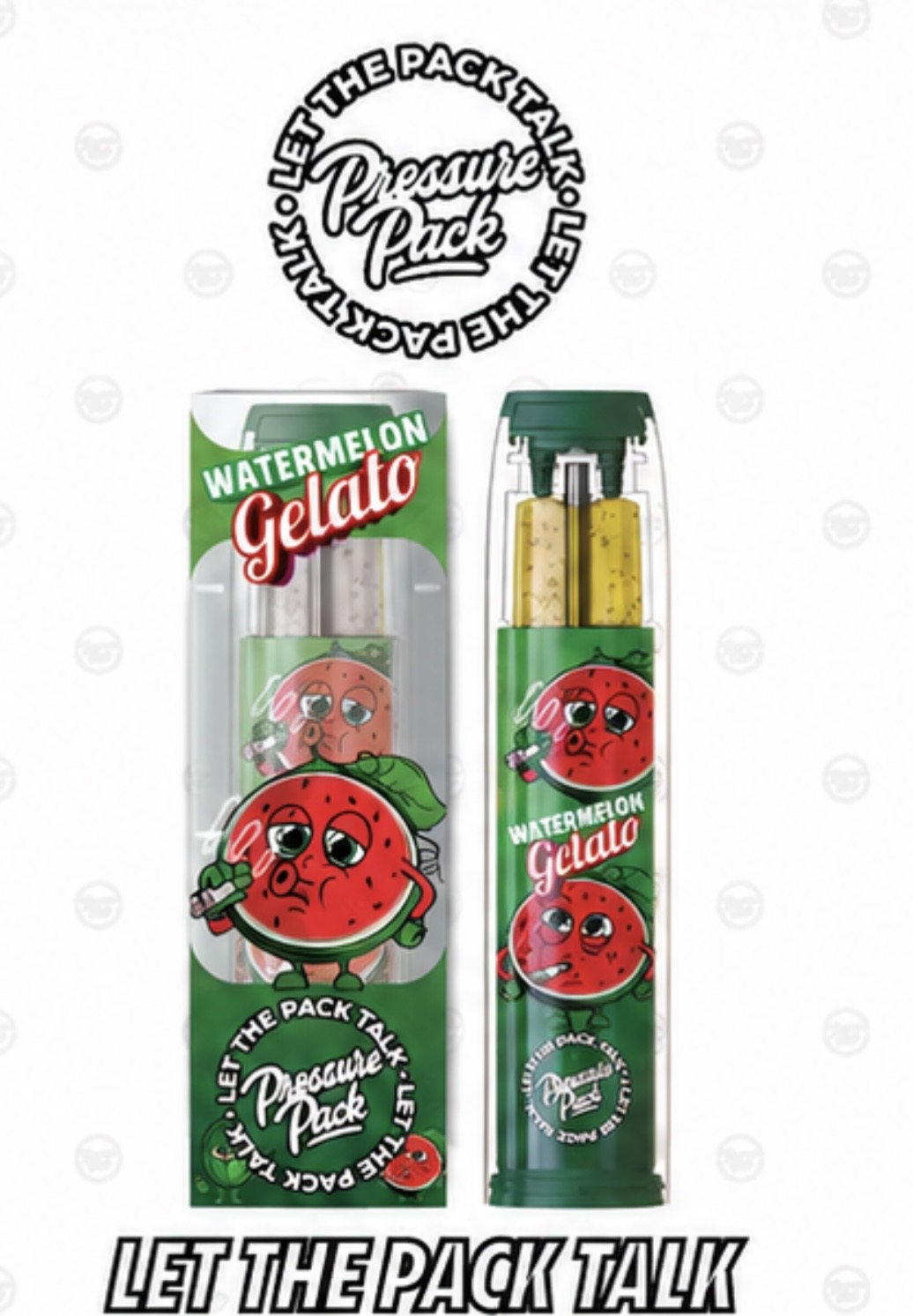 Pressure Pack Disposable Watermelon Gelato