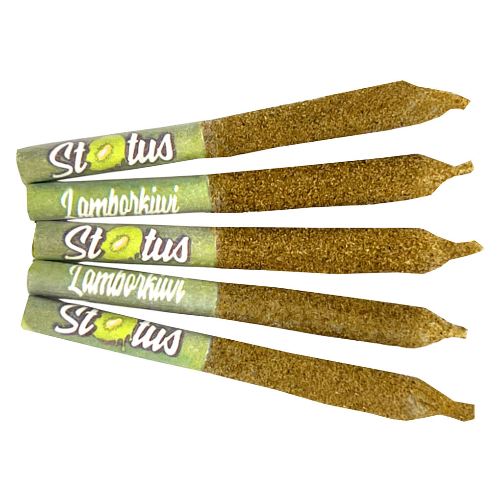 Lamborkiwi Liquid Diamond Infused Kief Coated Pre-Roll 5x0.25g
