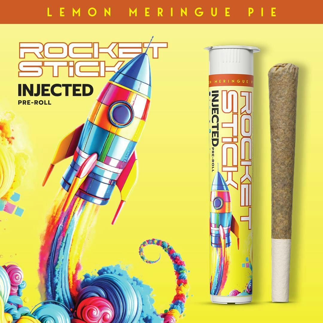Rocket Stick Infused Pre-Roll | Lemon Meringue Pie