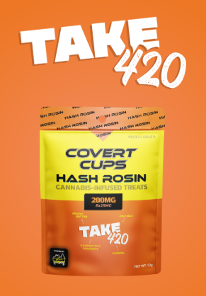Covert Cups - Take 420 - 200mg Hash Rosin