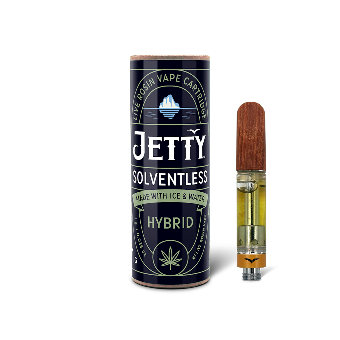 Jetty | Pink Peaches | Live Rosin | Solventless | Cart | 1g