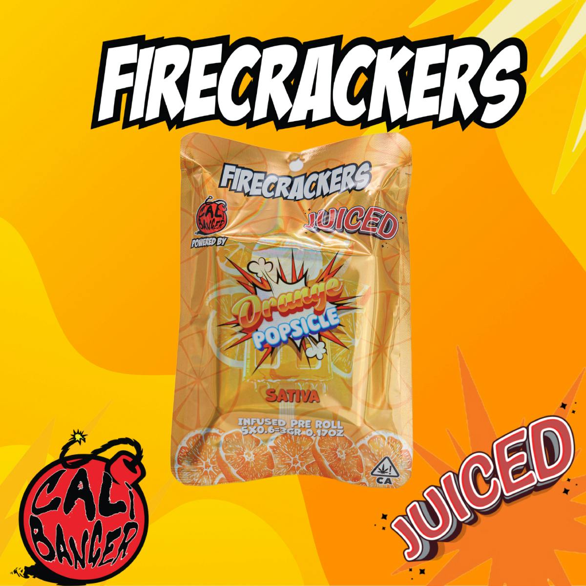 Orange Popsicle Firecracker 5pk Infused
