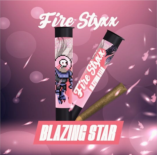 Glorious Blazing Star Fire Styxx Pre Roll 1g