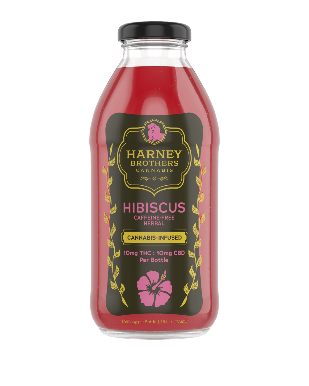 Hibiscus Tea Bottle | THC | Harney Brothers