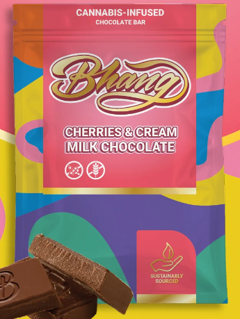 Cherries Cream Chocolate Bar