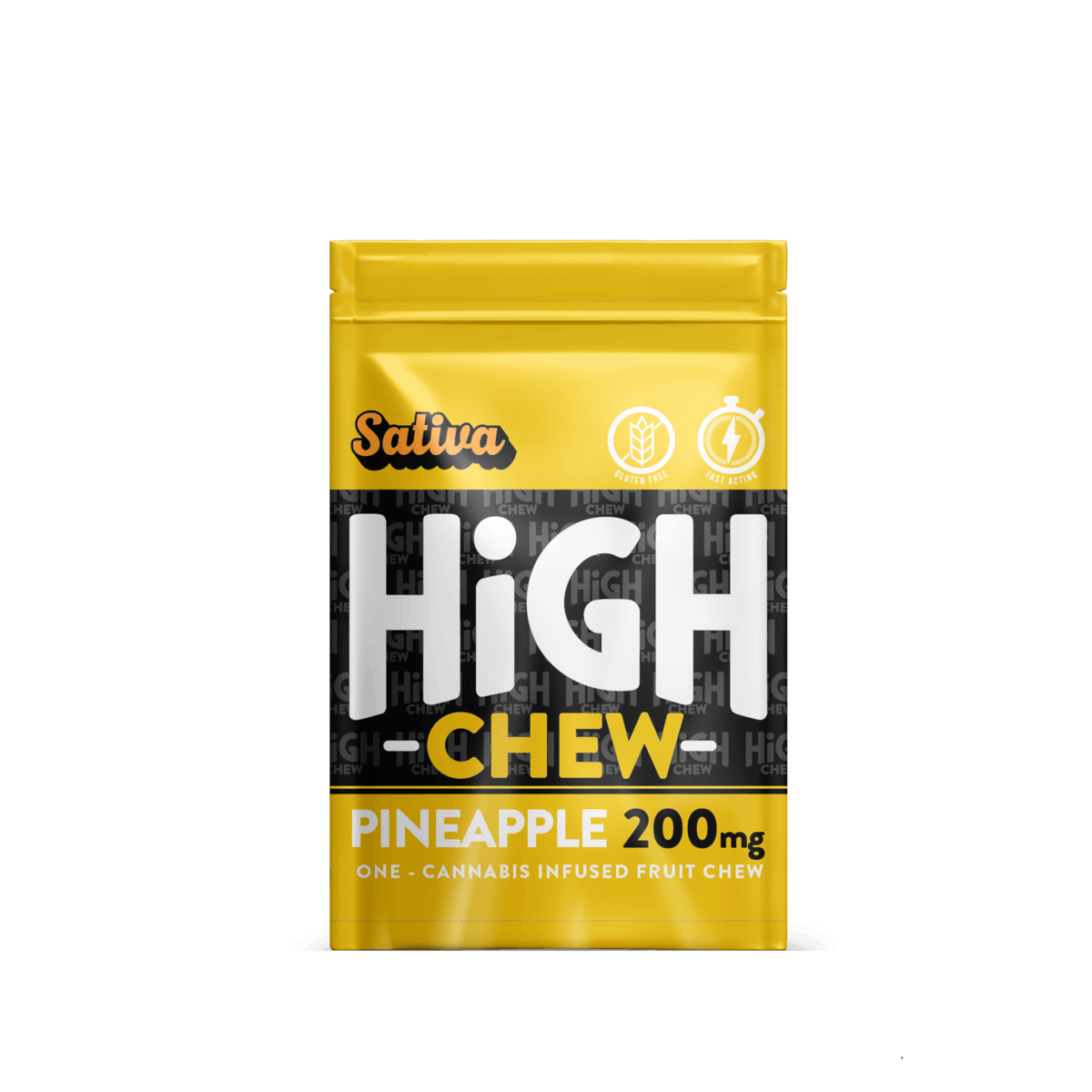 HIGH CHEW  | Gummies | Single | Pineapple | 200mg