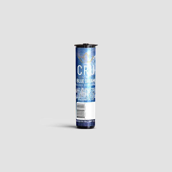CRU | Blue Dream Infused With Kief PreRoll