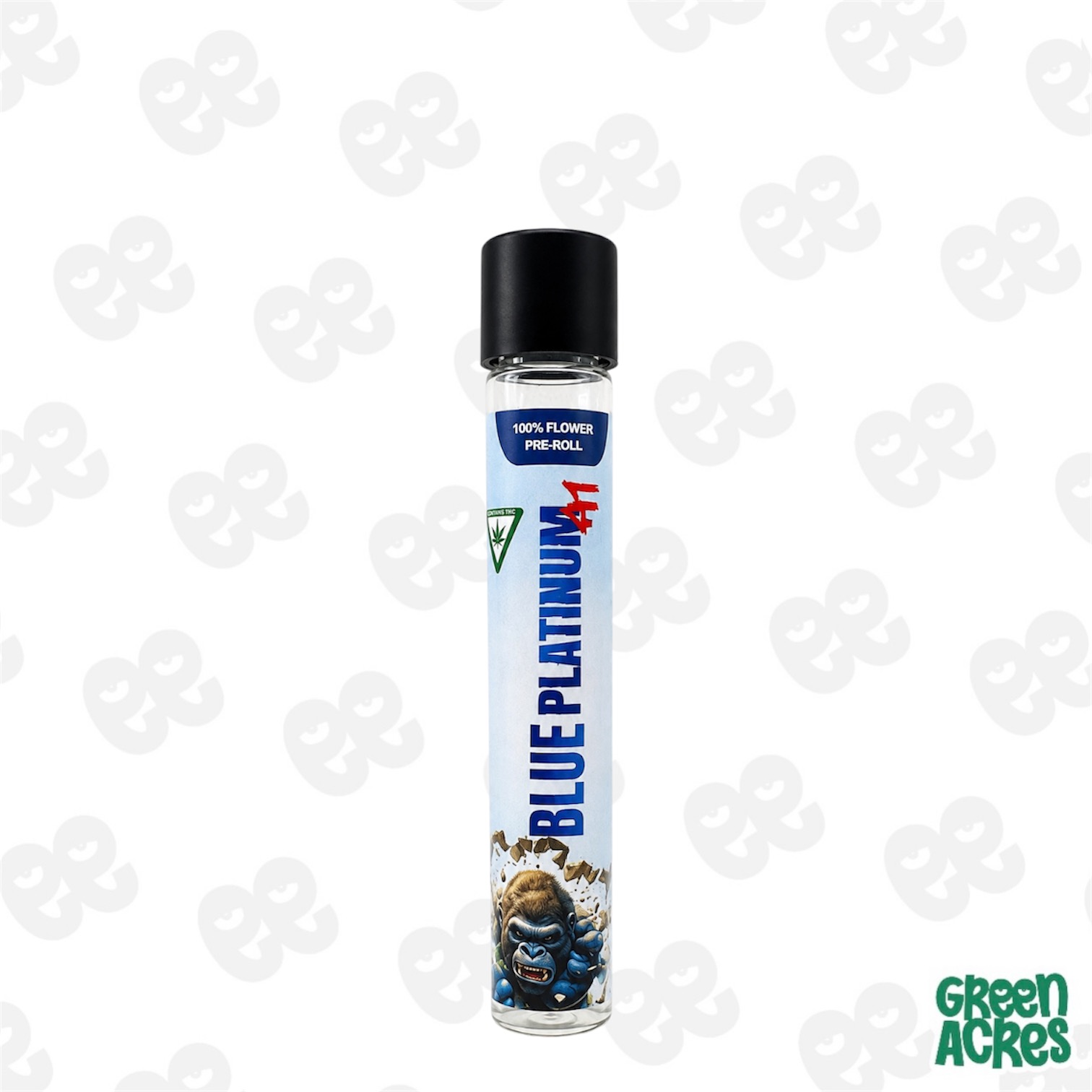 Xotic Brandz: Blue Platinum 1G Flower Preroll