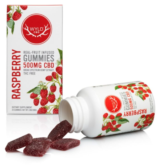 (95081) 500mg CBD Raspberry Gummies