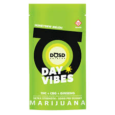 DOSD GUMMY DAY VIBES HONEYDEW MELON 1:5 (H) [10PK] 1000MG