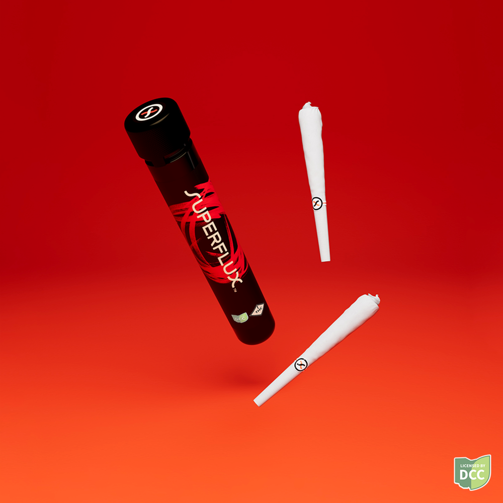 Mint Sherbert (Indica) - Infused Pre Roll - 1g - 2pk