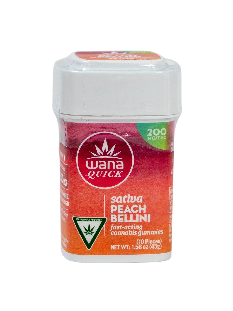 Wana - 200mg Quick Gummies - Peach Bellini