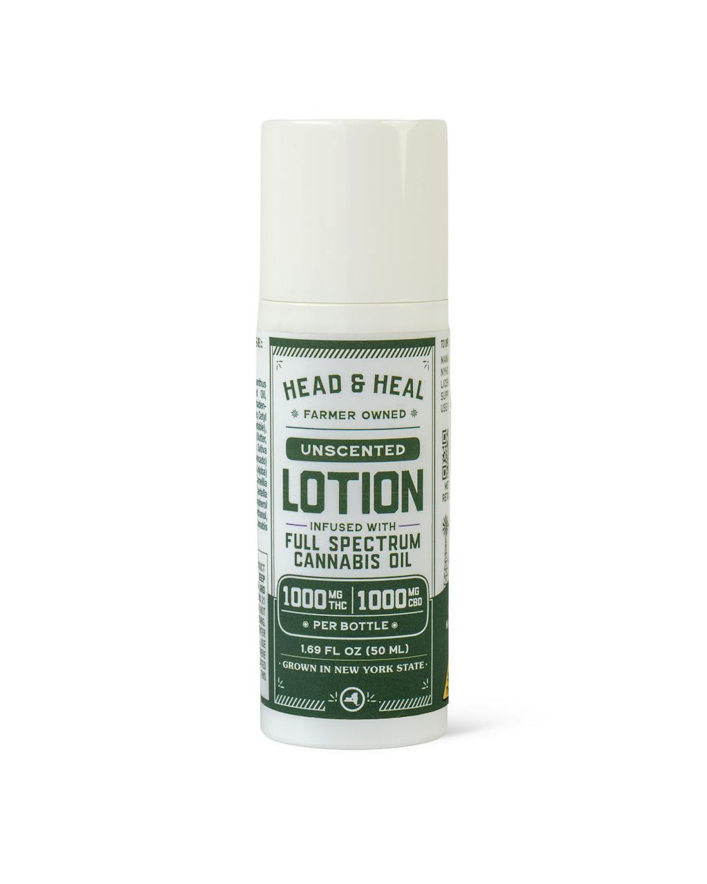 Unscented THC/CBD Lotion 50ml