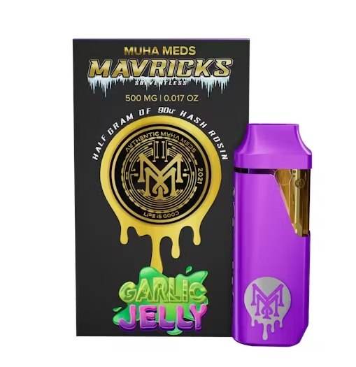 MUHA MEDS - HASH ROSIN DISPOSABLE - GARLIC JELLY