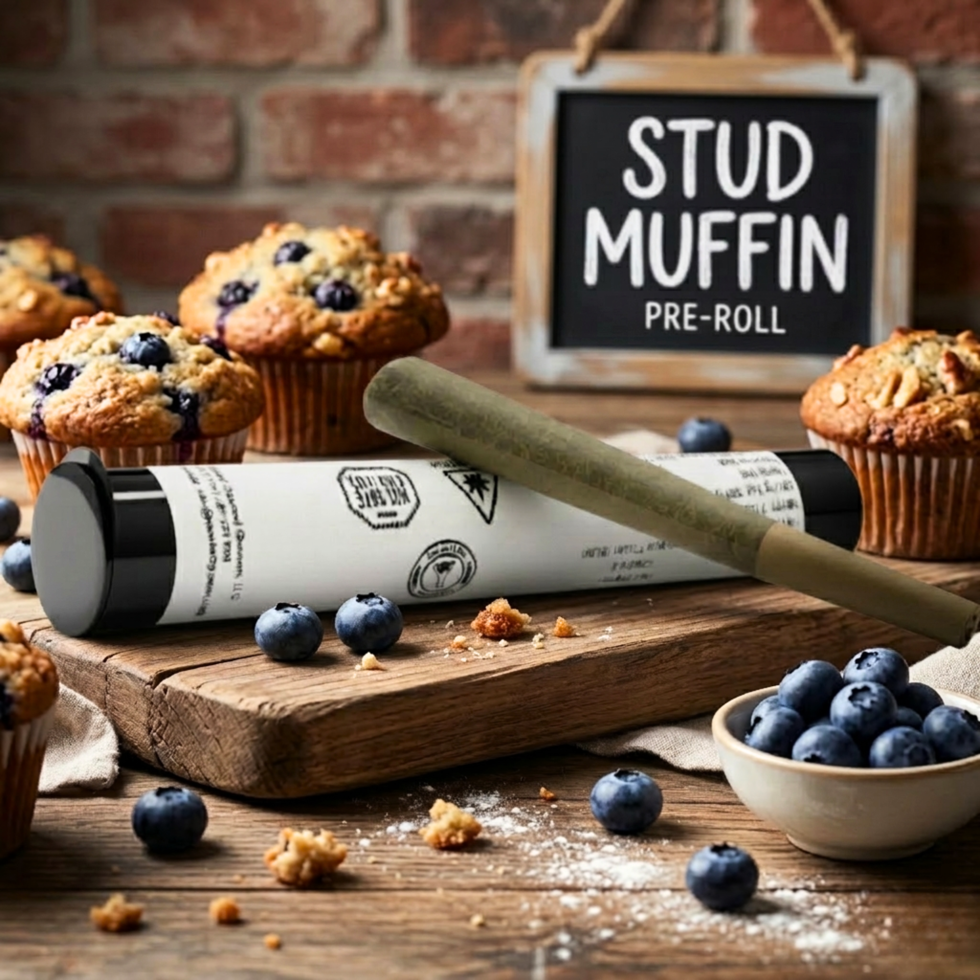 Stud Muffin Strain | Preroll 1g - Thrive