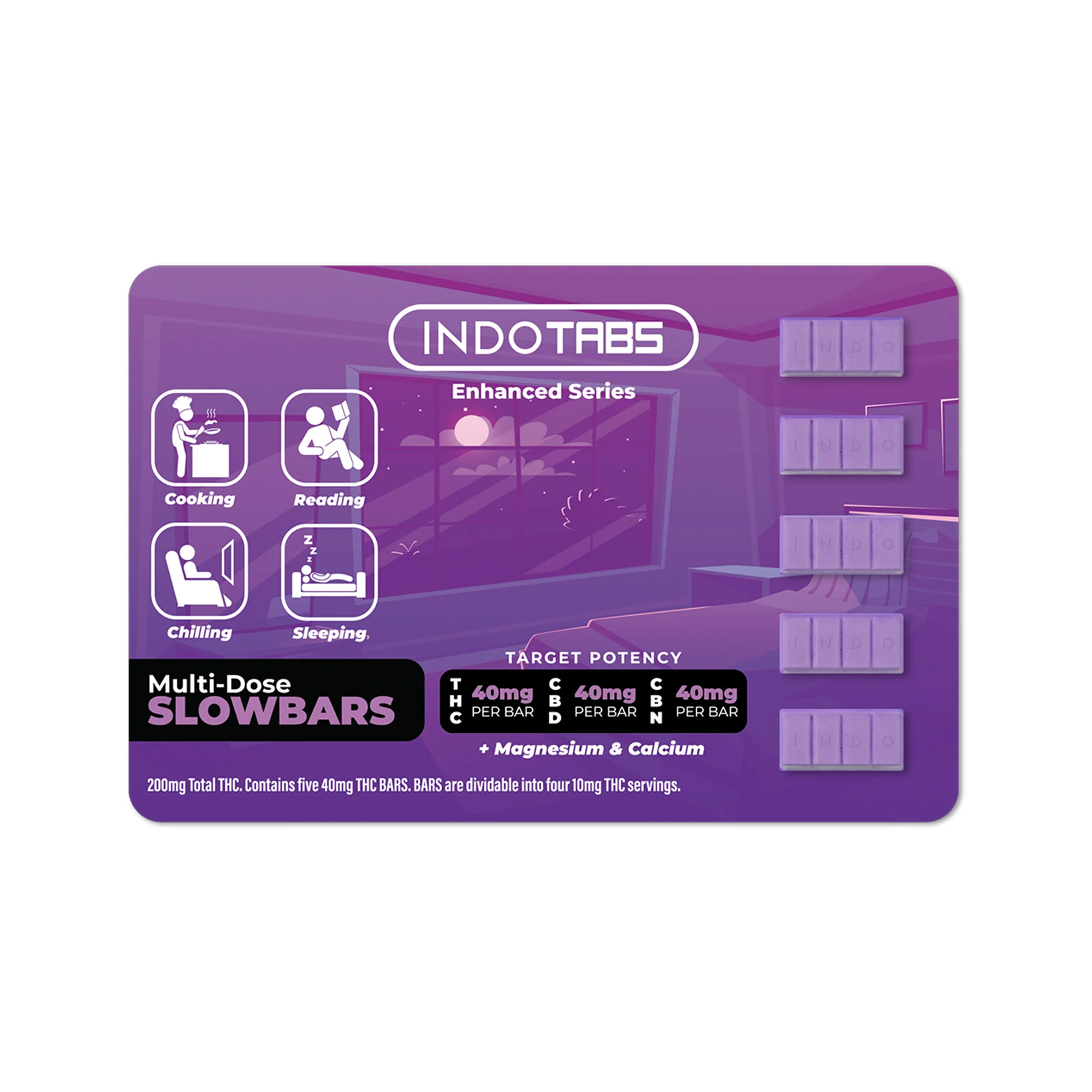 Indotabs Slowbars 15pk 600mg