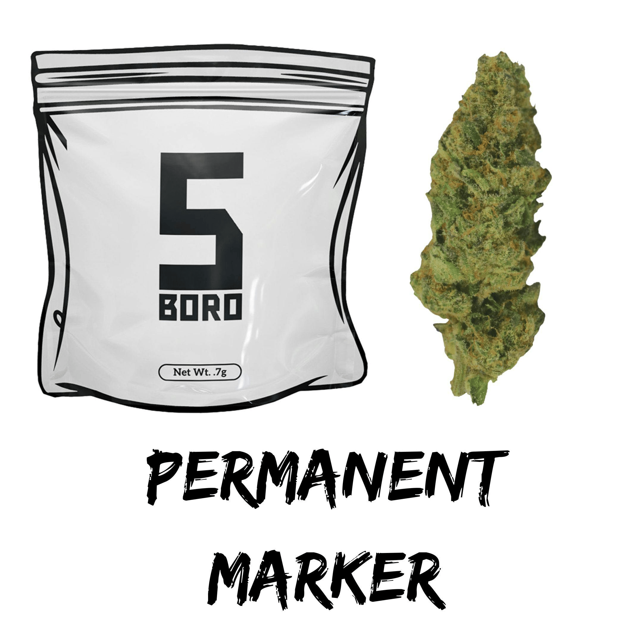 Dime | Flower | Indica | Permanent Marker