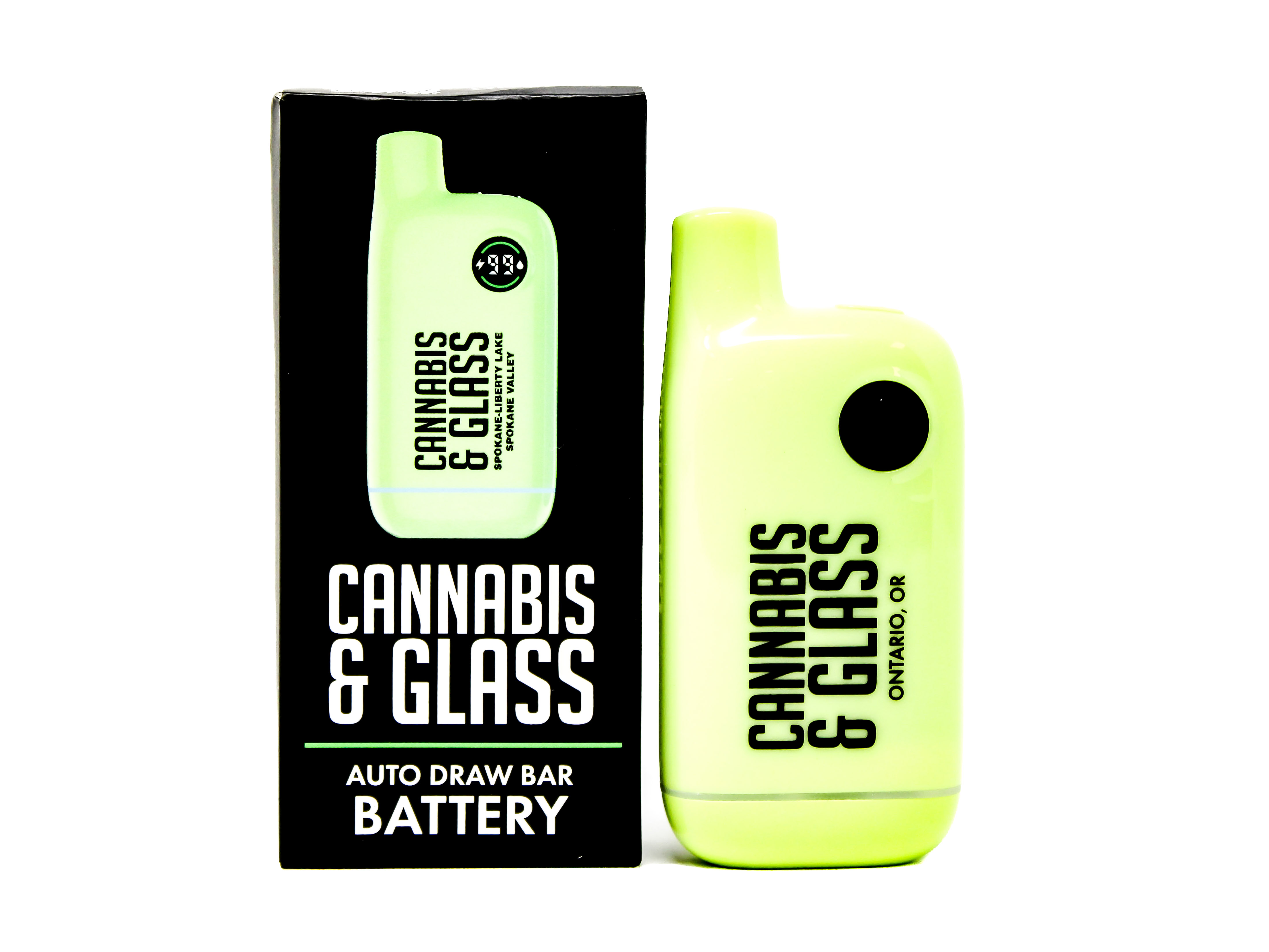 Xyz Branded Bar Battery Green