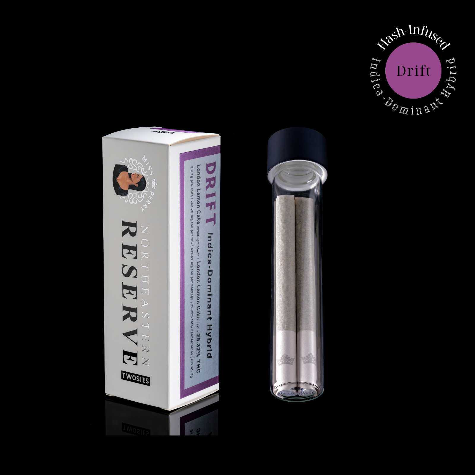 London Lemon Cake Hash Infused