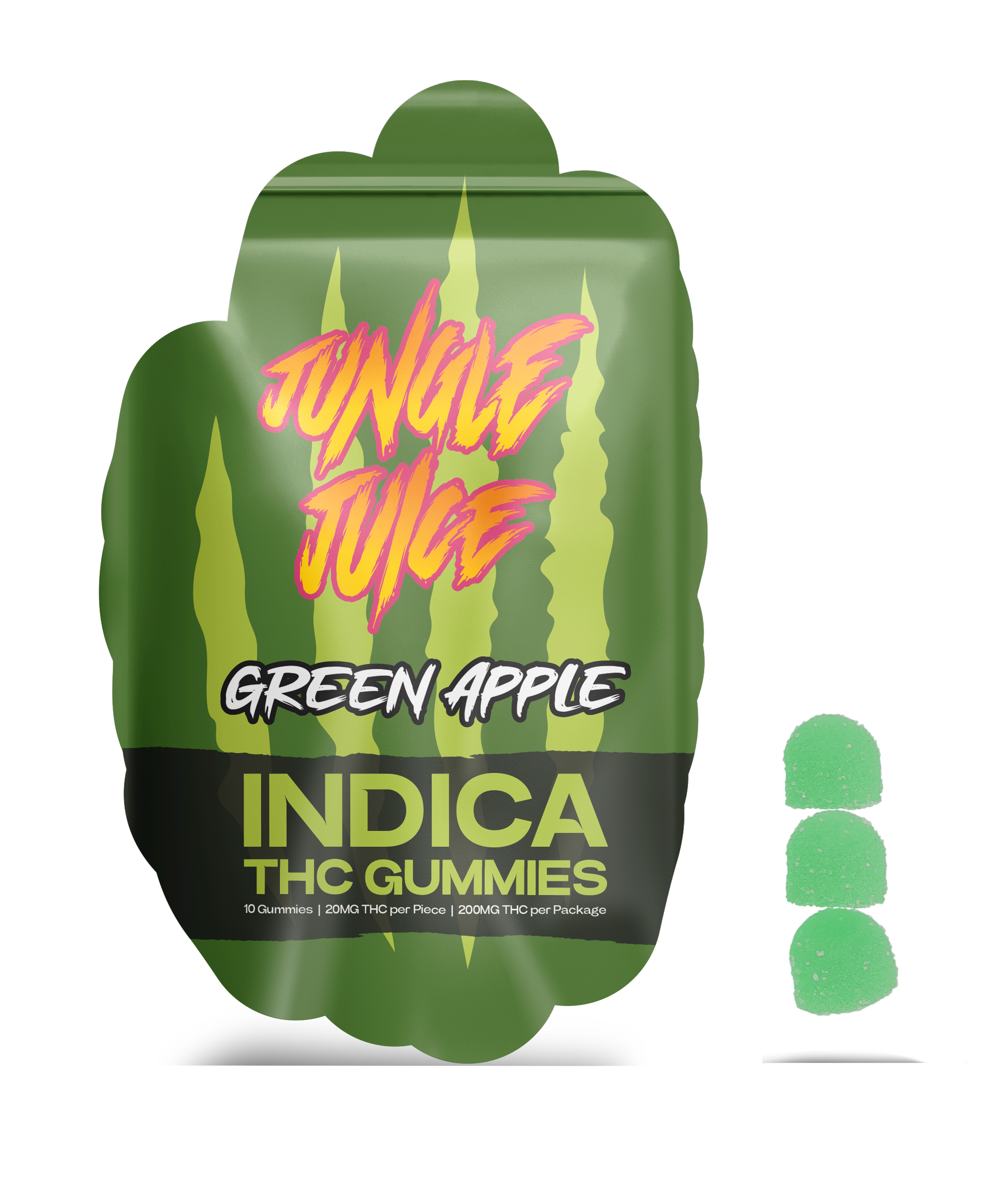 200mg Gummies | Green Apple