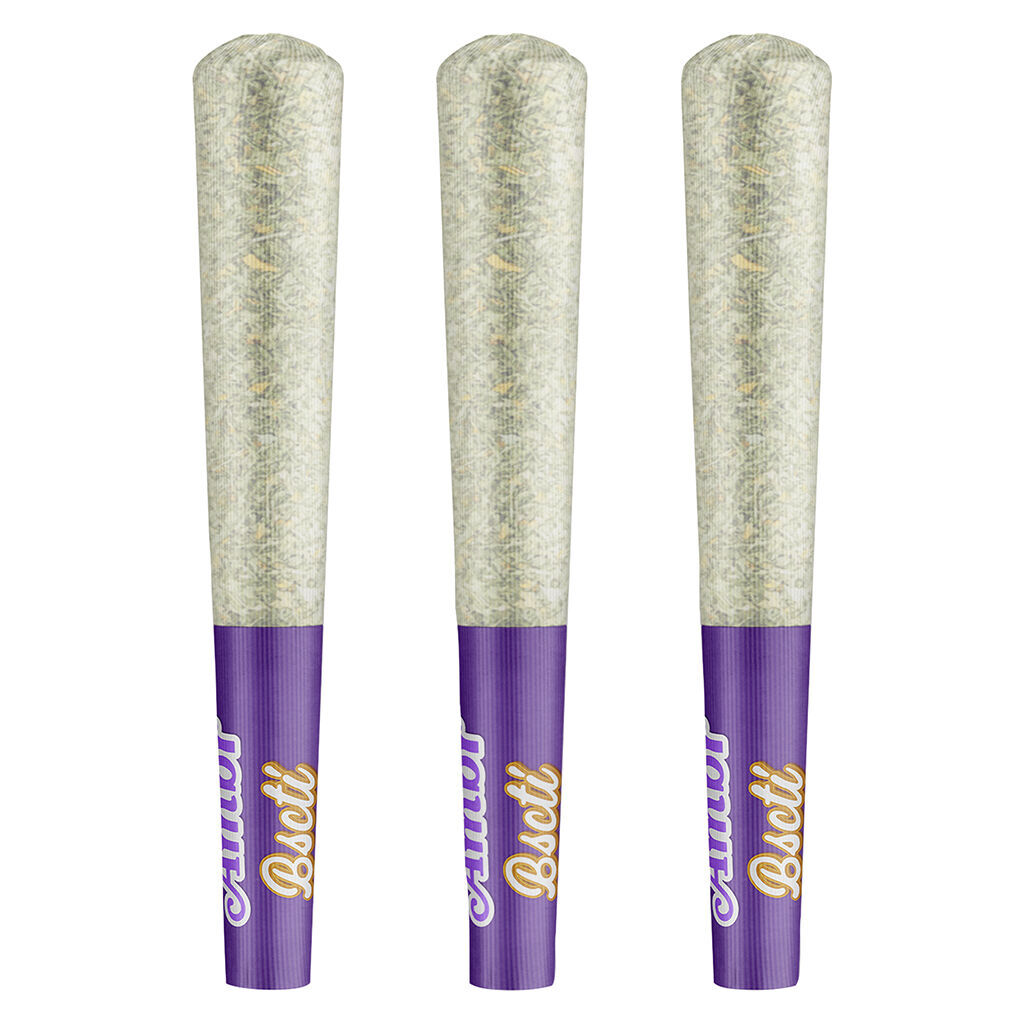 BSCTI Live Resin Infused Pre-Roll Pack - Indica - 3x0.5g - Ambr