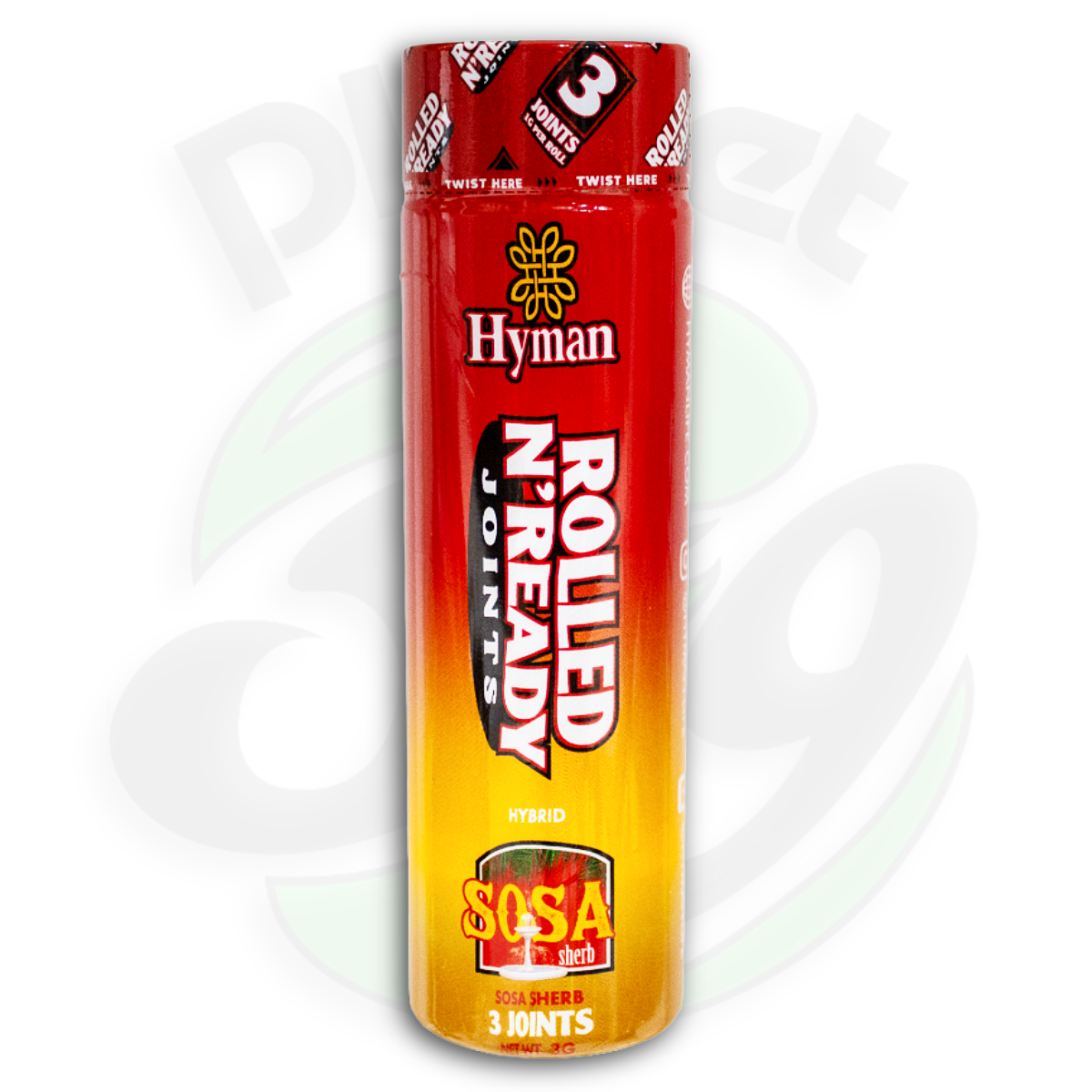 Rolled N' Ready | Sosa Sherb | 3 x 1g Pre-roll Pack |