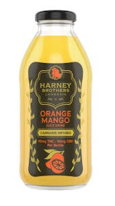 Beverage | Orange Mango | 1:1 THC:CBD | 16oz. Bottle | 10mg