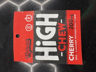 High Chew Cherry Single Gummy 200mg