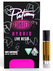 Platinum Vape Live Resin Cherry Zlushie Cart