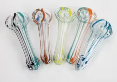 2.5" Plain Stripes Hand Pipe
